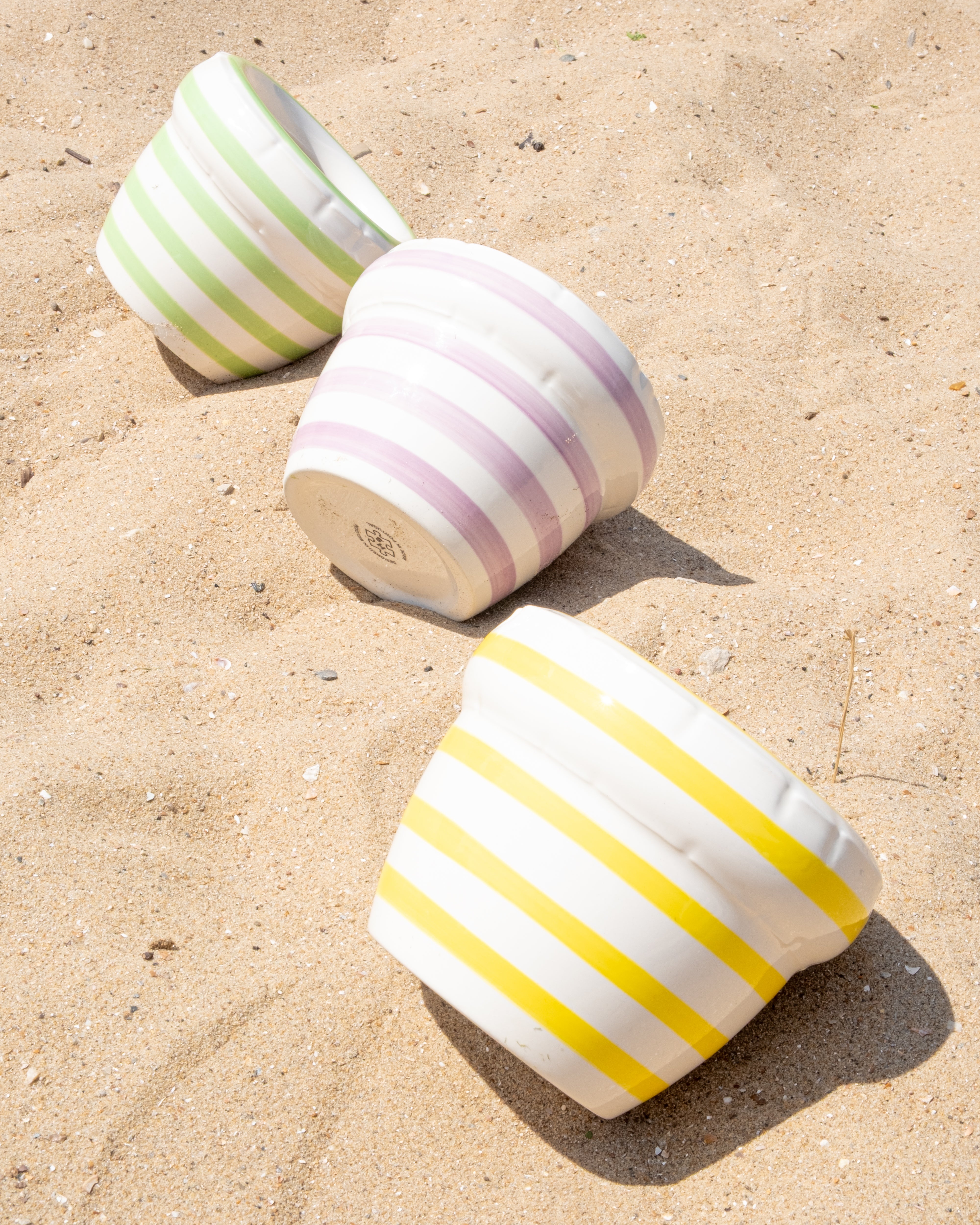 Small planter 'LOUIS' Stripes
