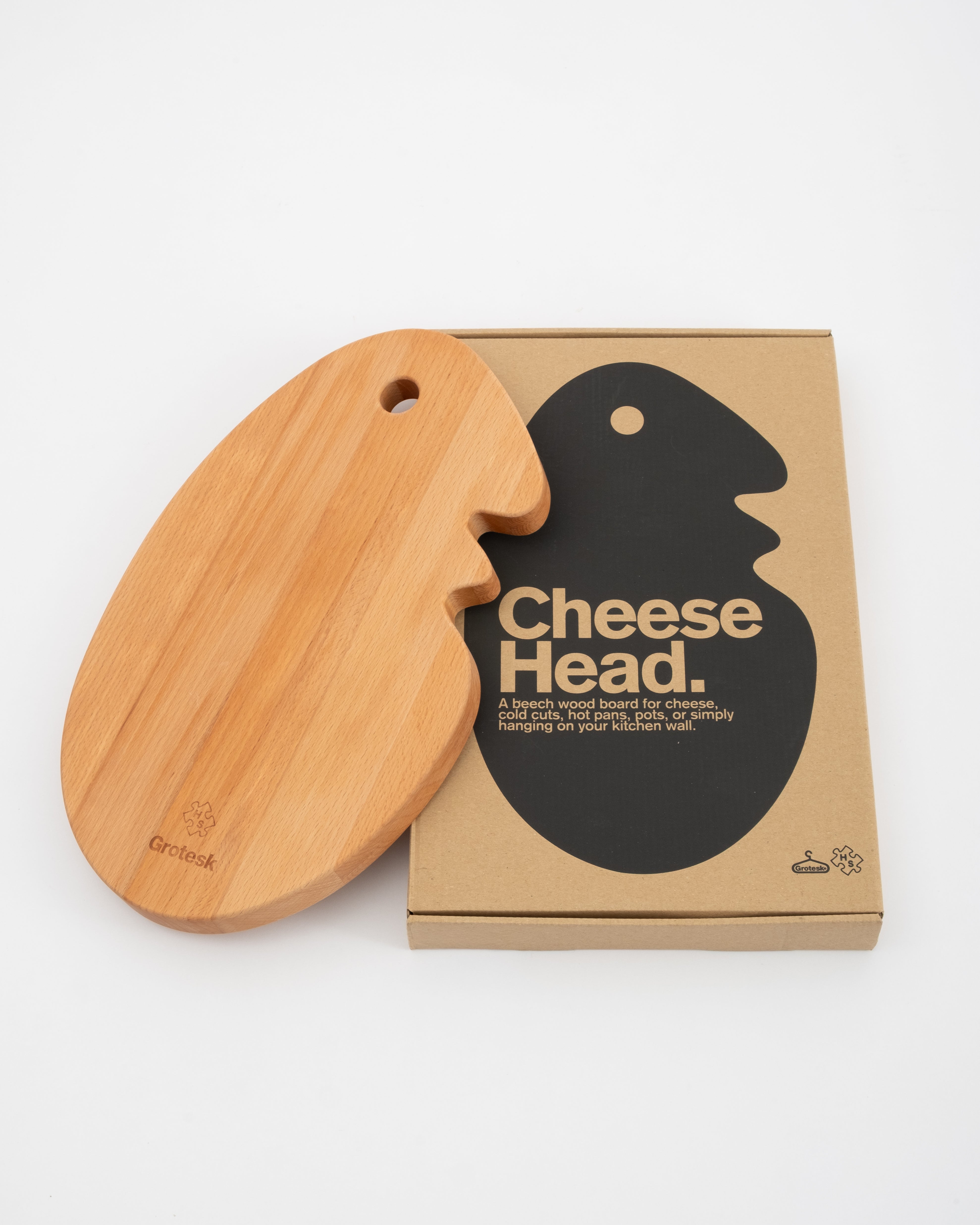 Grotesk 'CHEESE HEAD' Bundle: Pack of 3 + Free Wall Mount