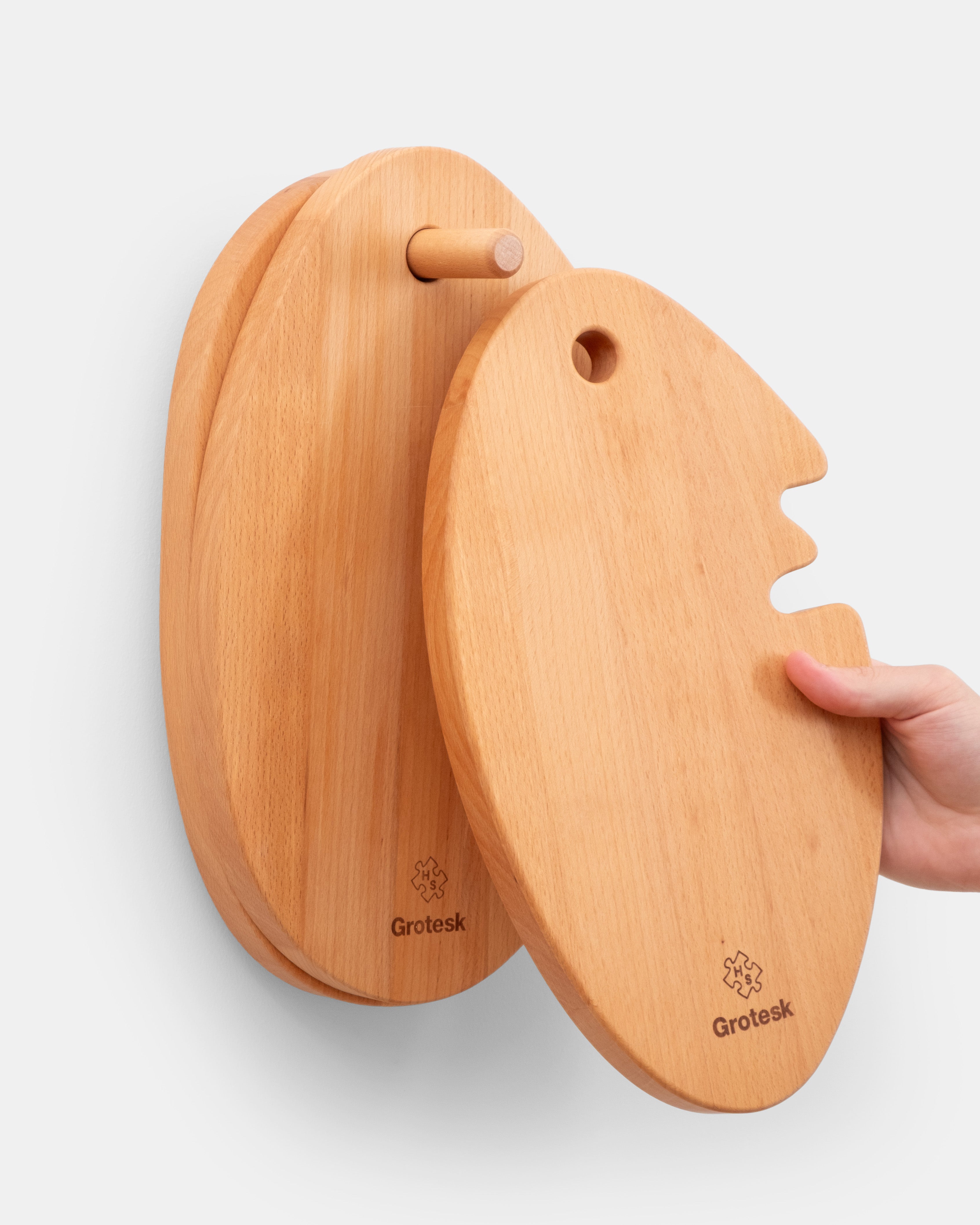 Grotesk 'CHEESE HEAD' Cutting board - AOC - 03