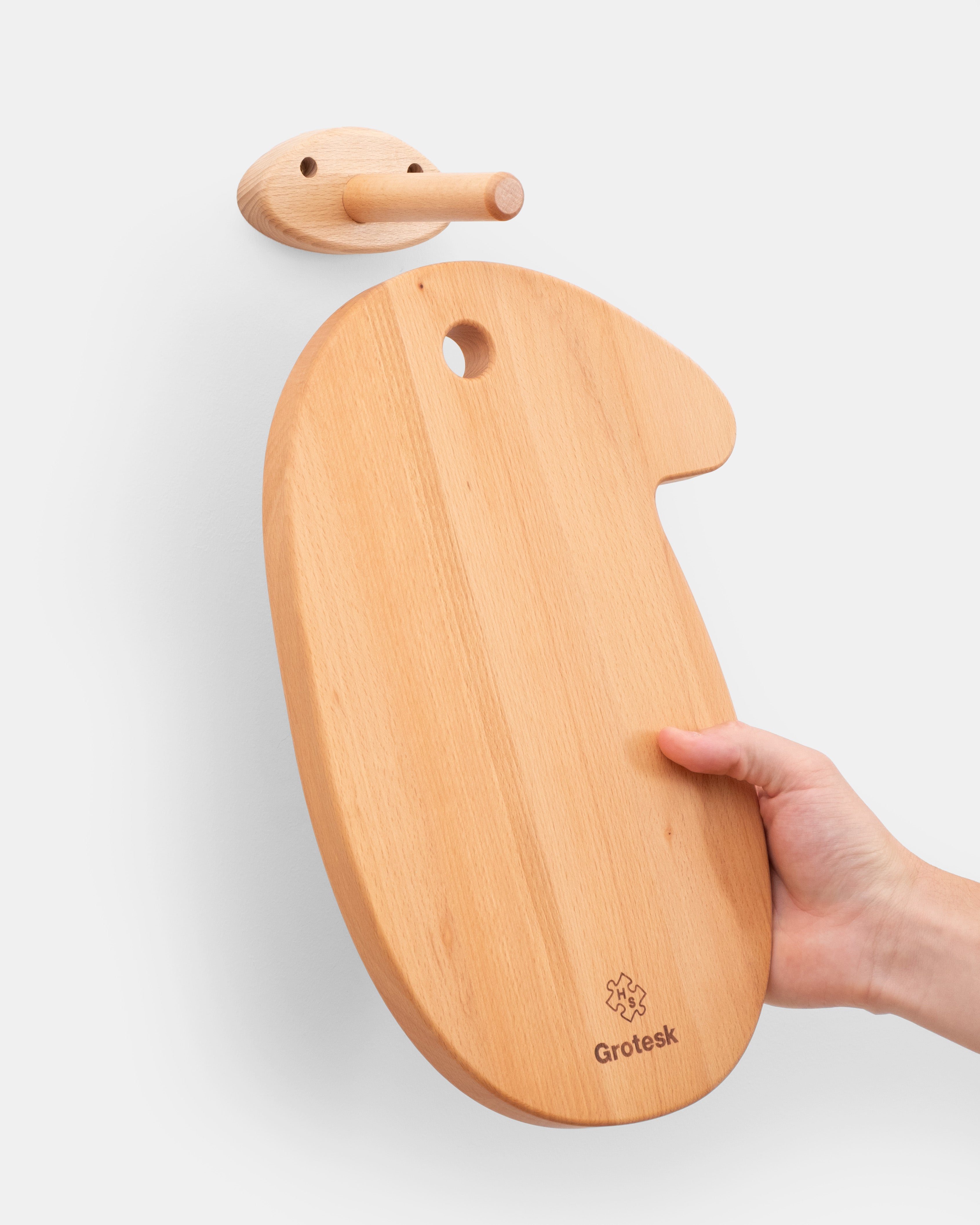 Grotesk 'CHEESE HEAD' Cutting board - AOC - 01