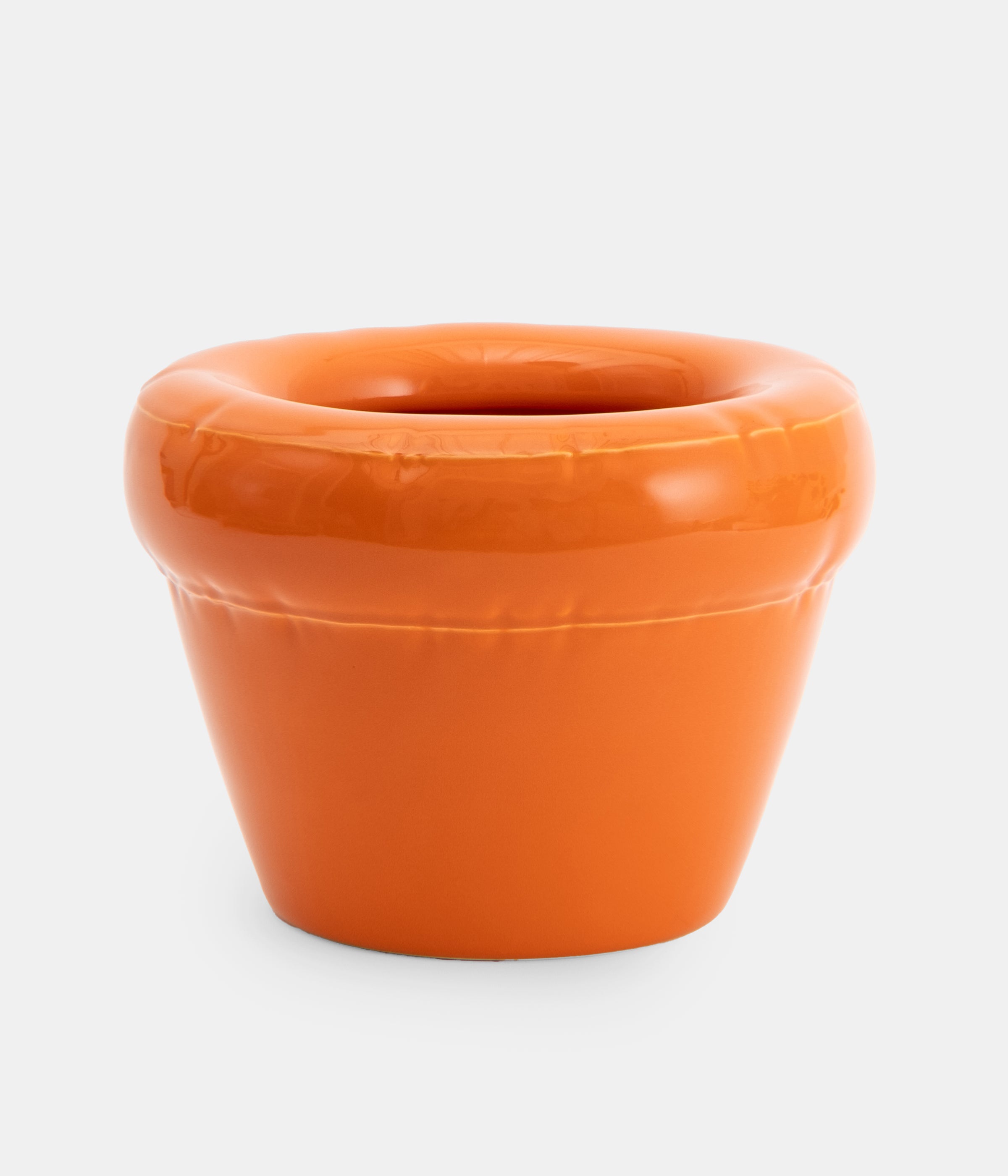Planter 'PIERRE' Carrot Gloss