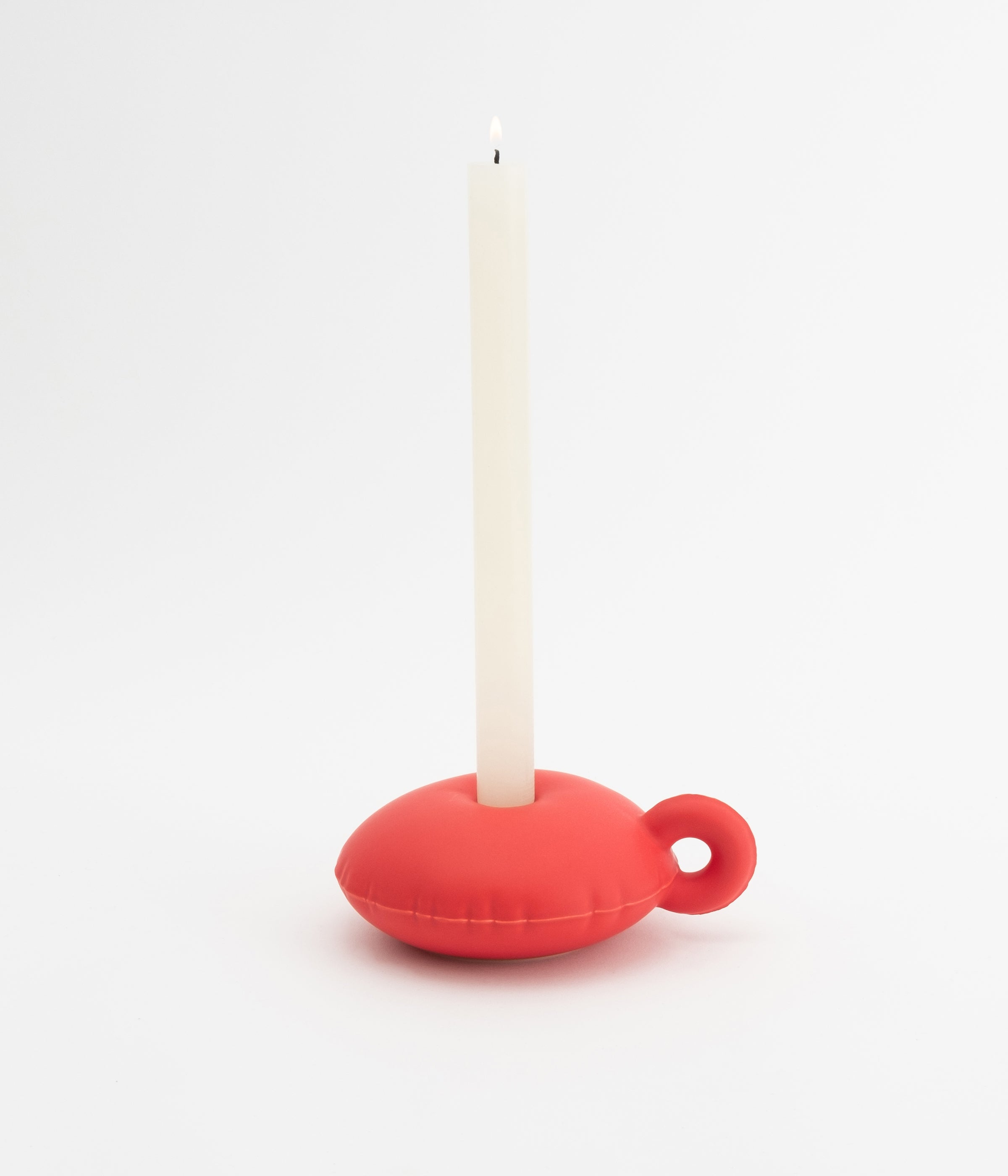 Candle holder 'CANDY' Coral