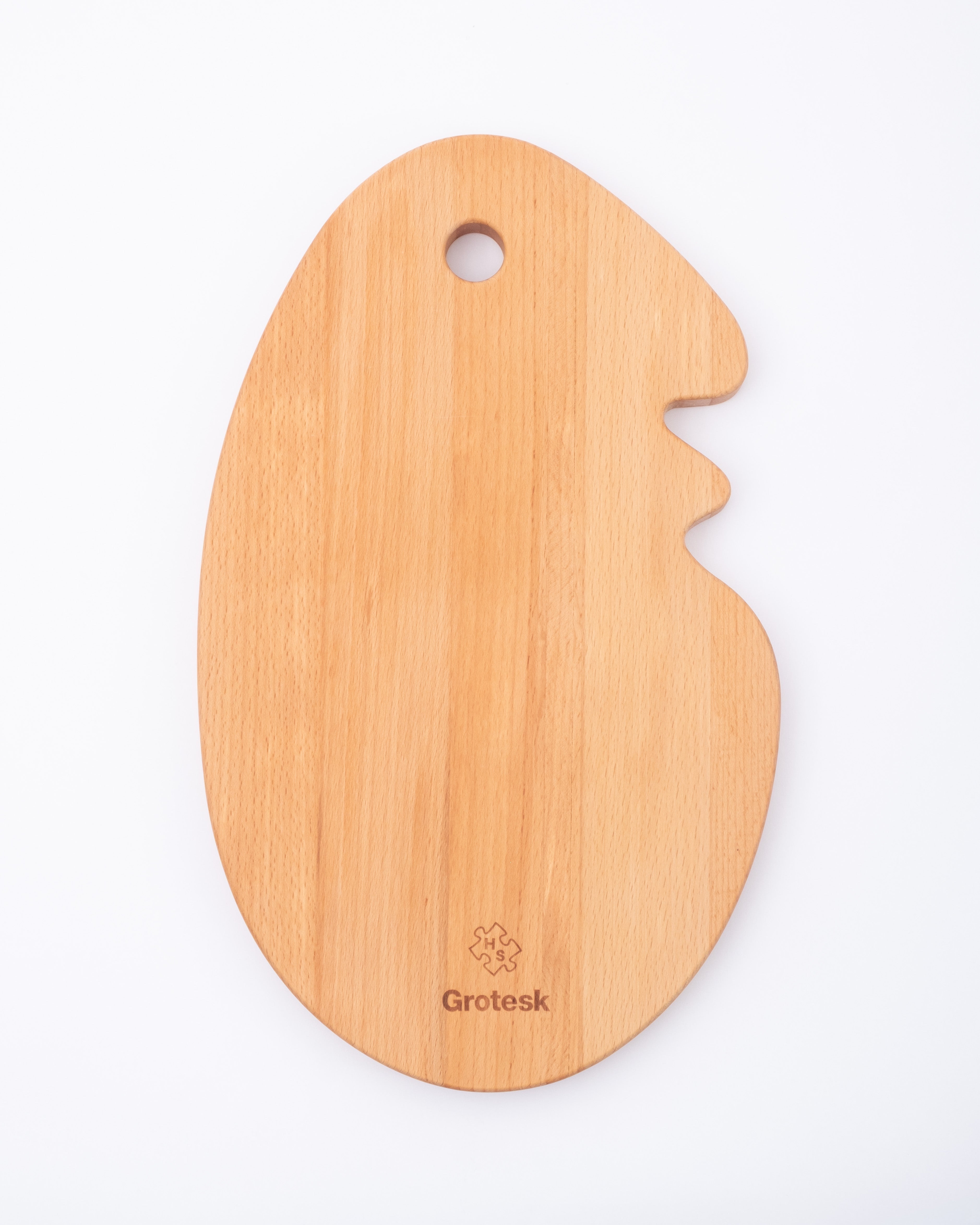 Grotesk 'CHEESE HEAD' Cutting board
