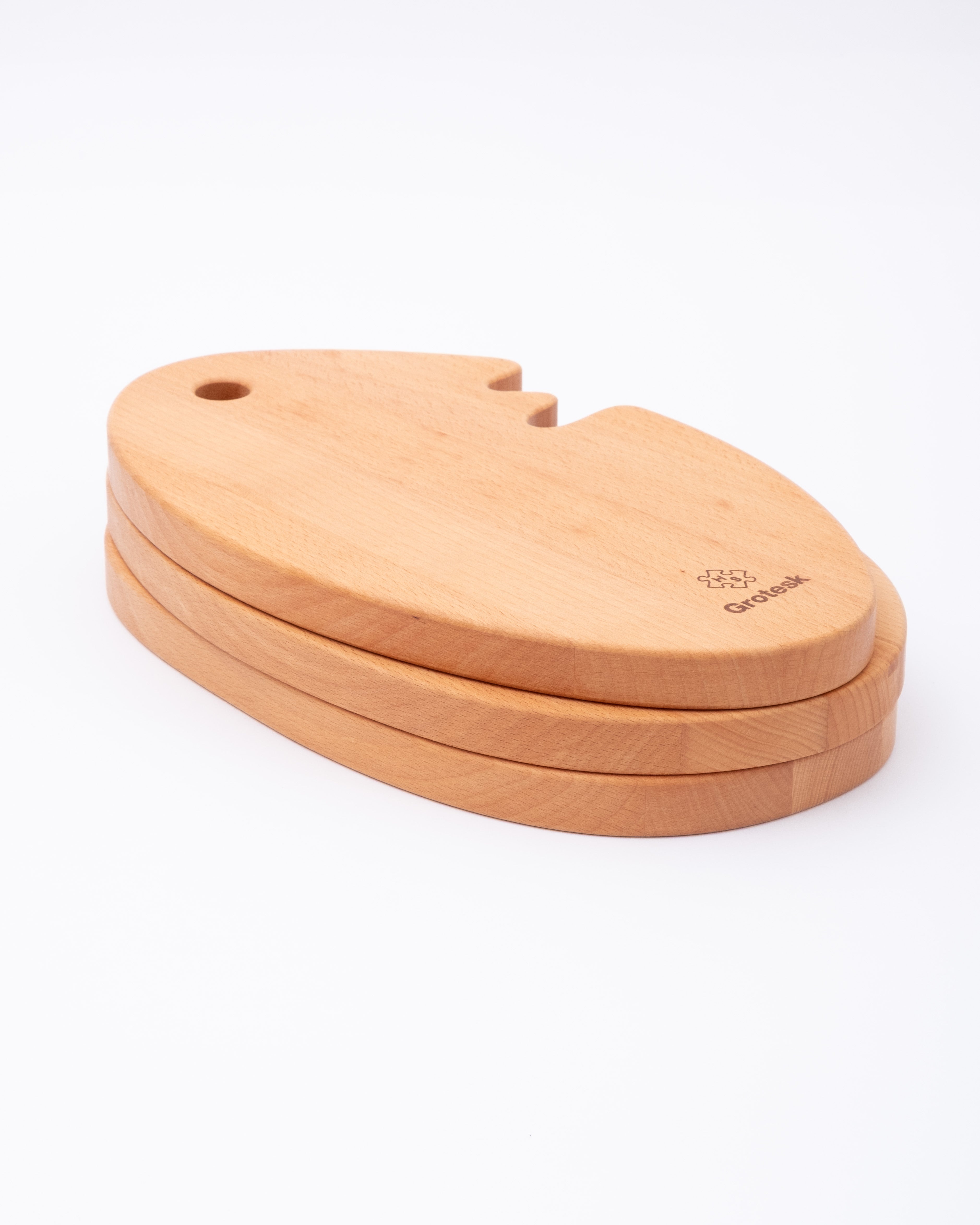 Grotesk 'CHEESE HEAD' Cutting board