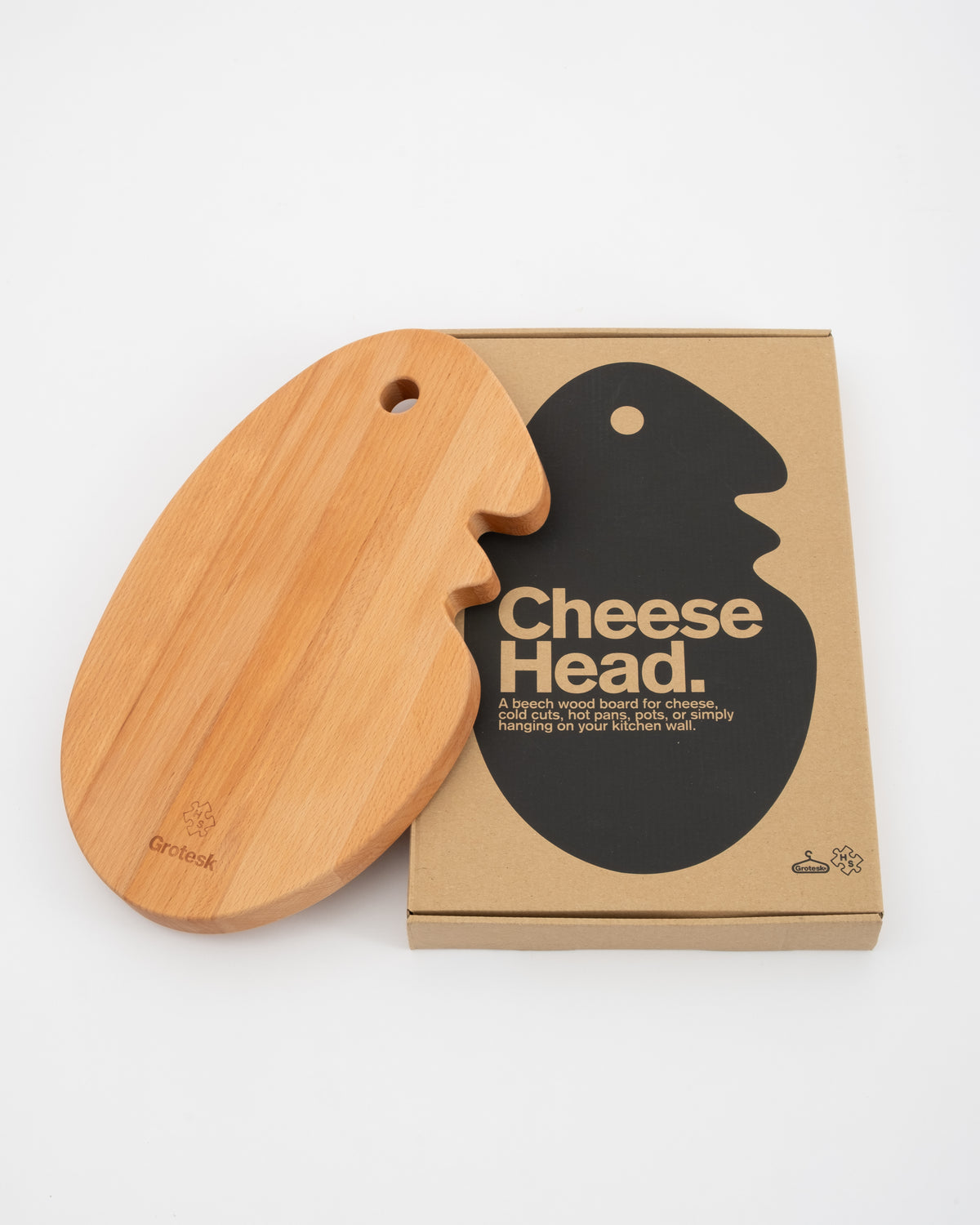 Grotesk 'CHEESE HEAD' Bundle: Pack of 3 + Free Wall Mount