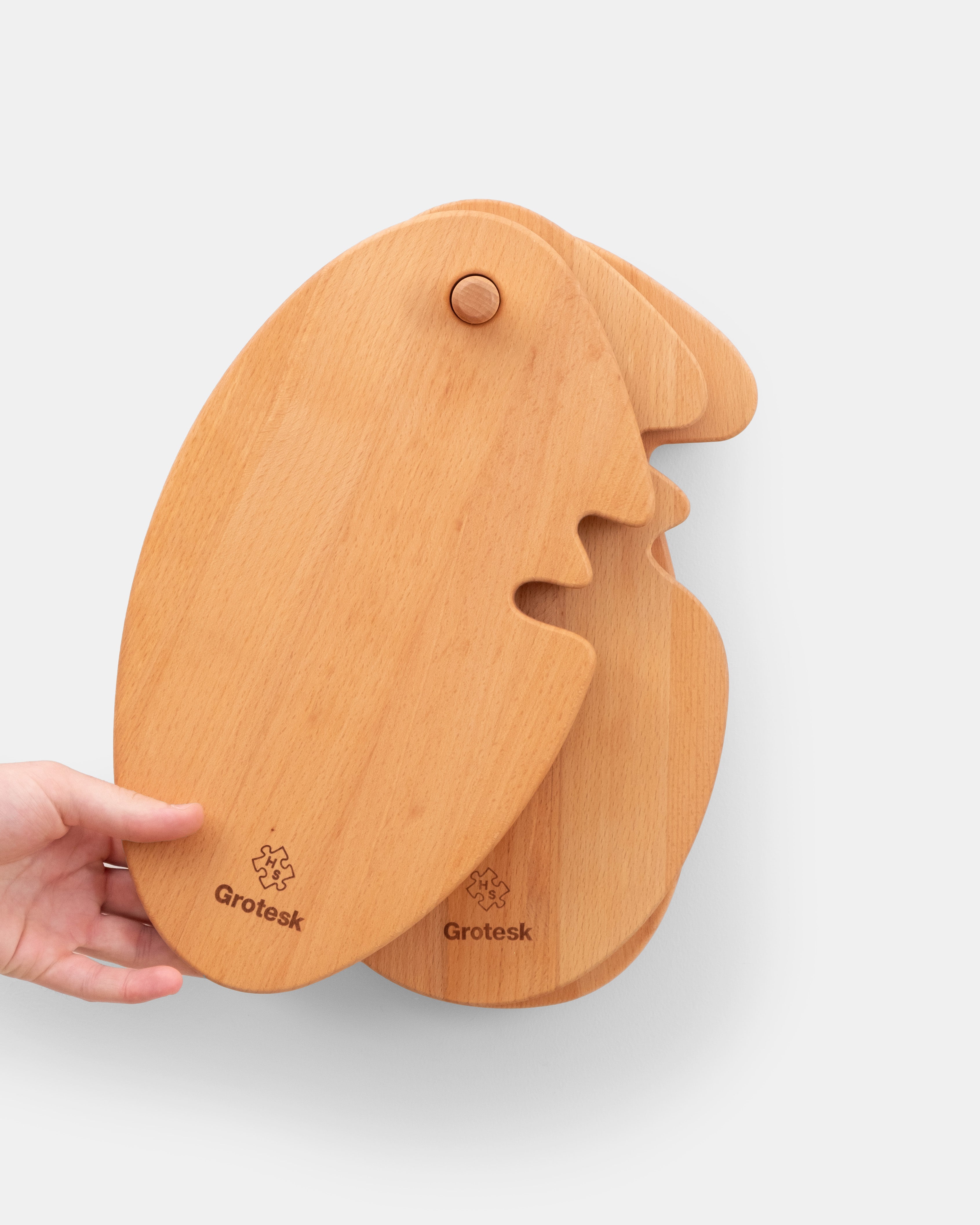 Grotesk 'CHEESE HEAD' Bundle: Pack of 3 + Free Wall Mount