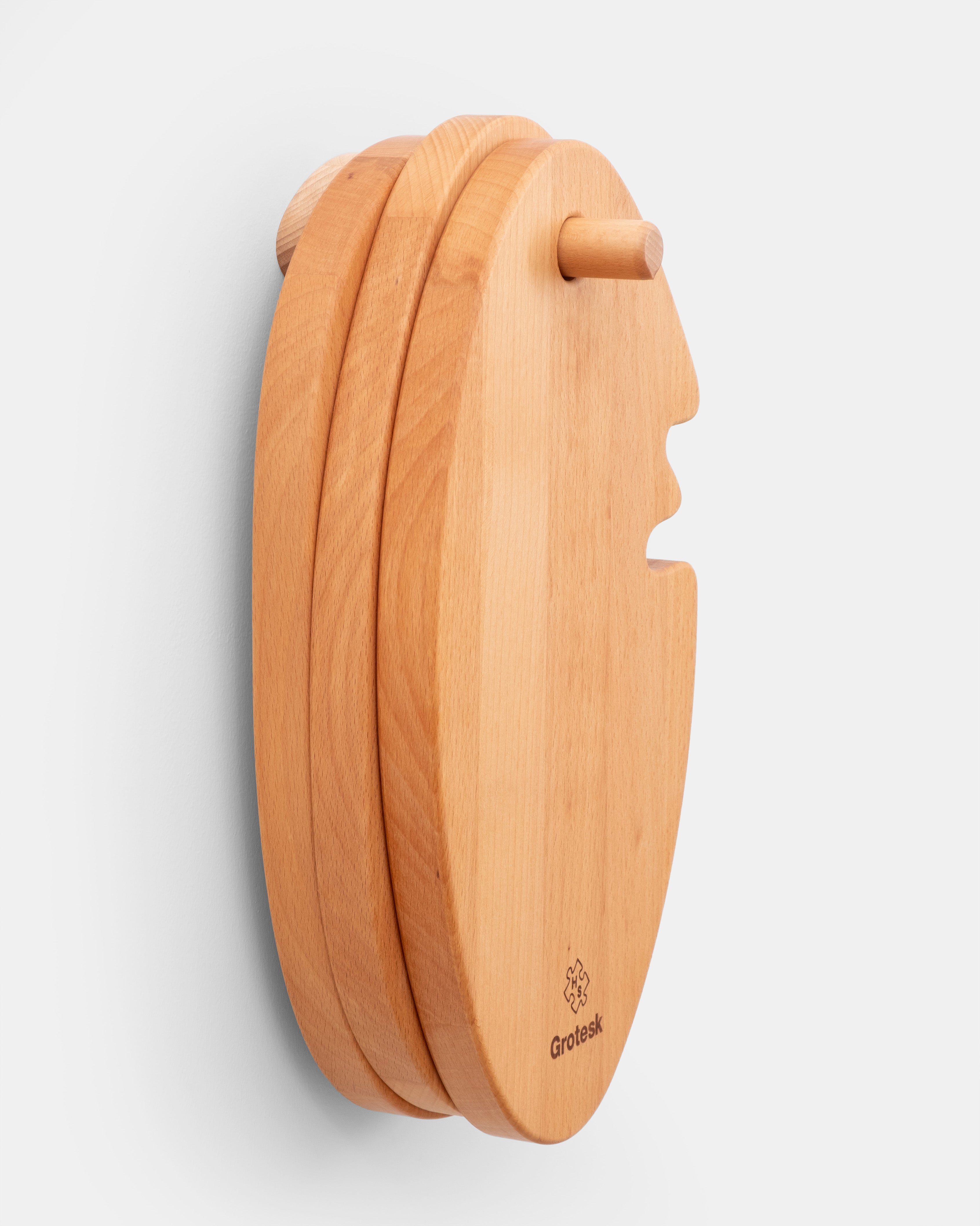 Grotesk 'CHEESE HEAD' Bundle: Pack of 3 + Free Wall Mount